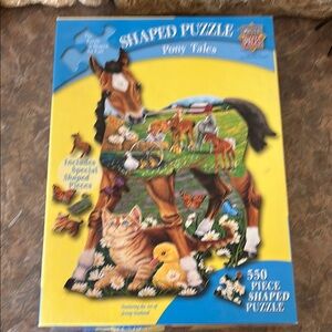 Pony Tales Shaped Puzzle By Master Pieces American Puzzle Company